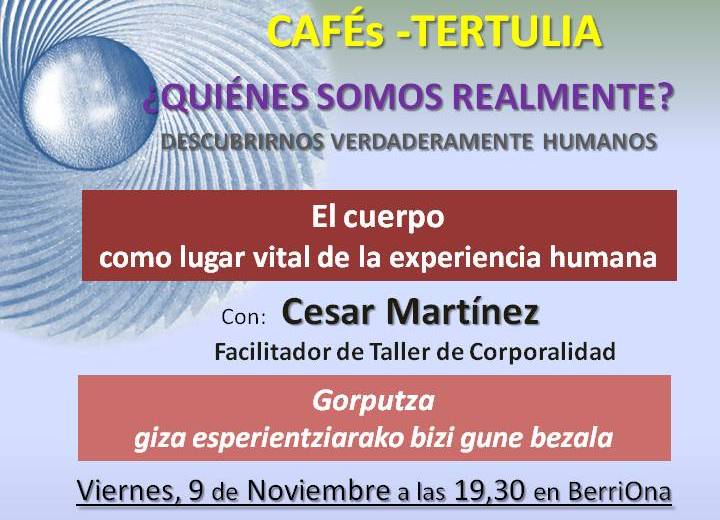 imagen Cafe Tertulia con ... Cesar Martínez